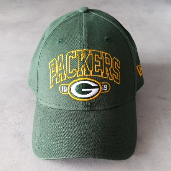 NWOT Green Bay Packers New Era 9FORTY Adjustable Hat- Green - Snapback NWOT