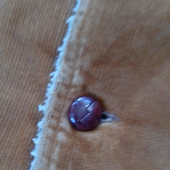 Vintage Sherpa Ranch Style Corduroy Jacket