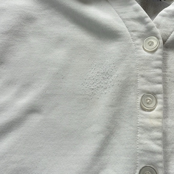 Vintage Northern Reflections Snowfall On Trees With Birdhouses Sweater Button-Up