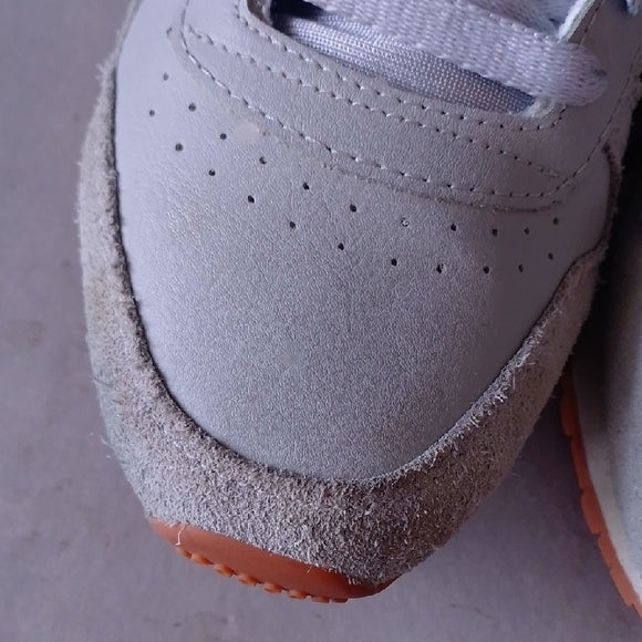 Reebok Classic Leather Dusty Warehouse Pack Grey Blue Trainers Shoes
