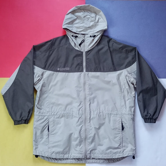 Vintage Women's 90s Columbia Windbreaker Jacket SIZE: Large Great Condition! S a