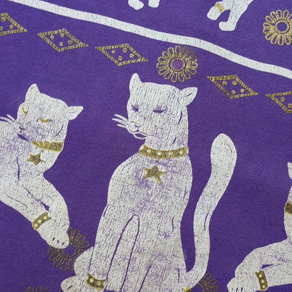 Vintage 90s Big Cats With Gold Sweater Unisex