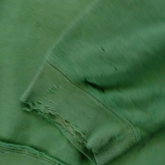 Distressed John Deere Green Tractor Hoodie