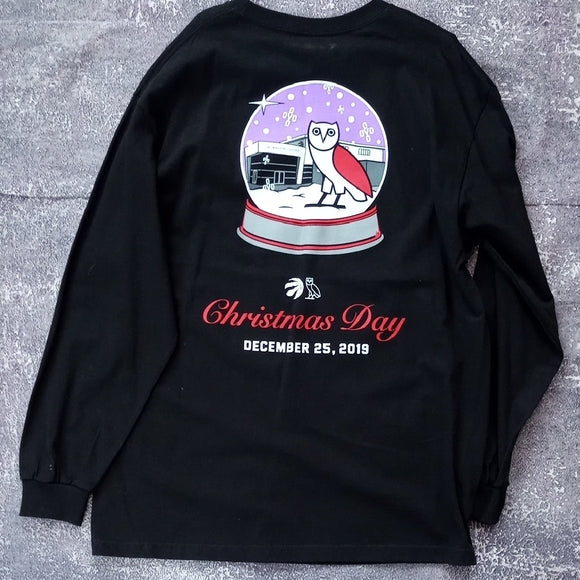 DRAKE x Toronto Raptors Christmas Day Dec 25th, 2019 Long Sleeve Shirt