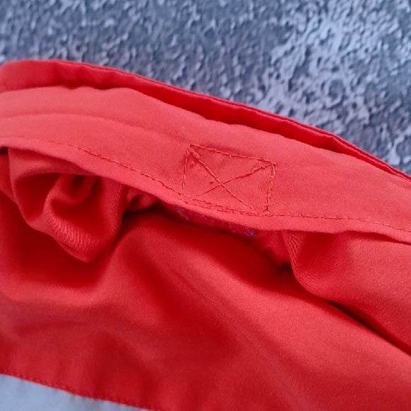 Nike Kids Red and Gray Windbreaker Jacket