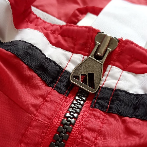 Vintage 90s ADIDAS YORK University Windbreaker Jacket Unisex