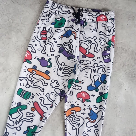 ZOO YORK KEITH HARING STYLE JOGGERS