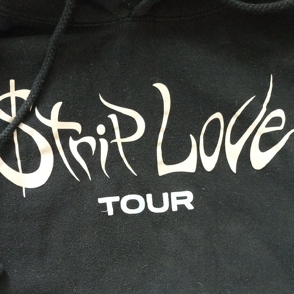 OFFICIAL KAROL G 2022 Strip Love Tour Black Hoodie