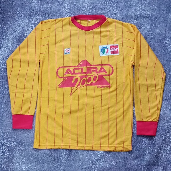 Vintage ACURA 2000 Brampton Italia F.I.G.C. Made In Italy Soccer Jersey