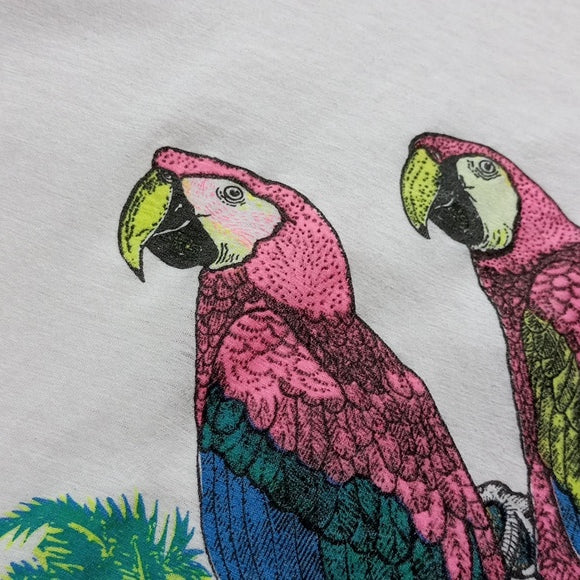 Vintage 90s Panama Parrots Single Stitch Shirt