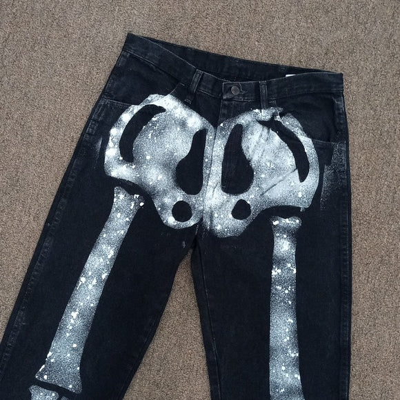 Vintage Custom Bones Denim Jeans