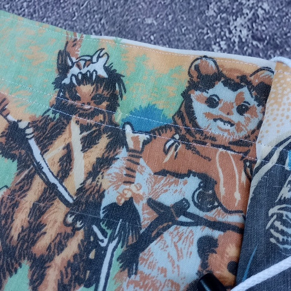 Vintage 1983 STAR WARS Return Of The Jedi Reworked Benny Shorts UNISEX