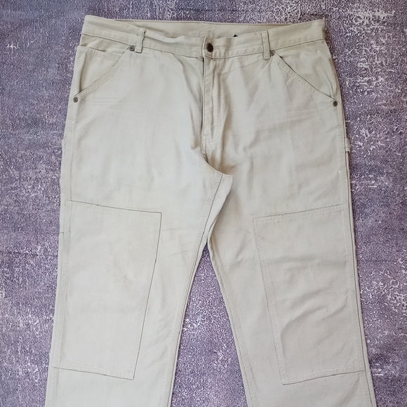 Carhartt-style, utilitarian double-knee workwear Cargo Pocket Jeans
