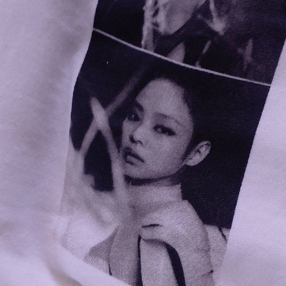 Blackpink Born Pink Tour 2022 White Hoodie
