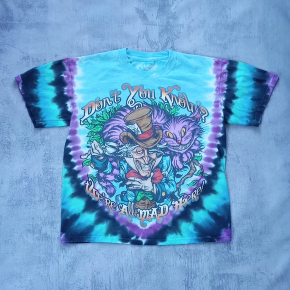 Liquid Blue Alice In Wonderland Don't You Know We're All Mad Here T-Shirt