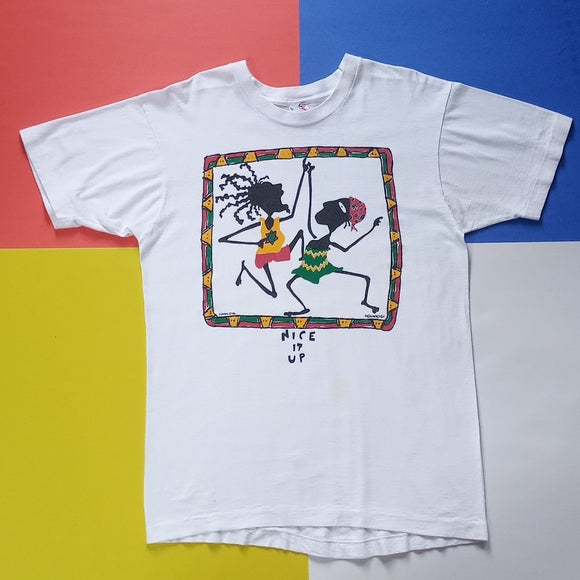 Vintage 1988 Nice It Up Tortola British Virgin Islands Single Stitch T-Shirt
