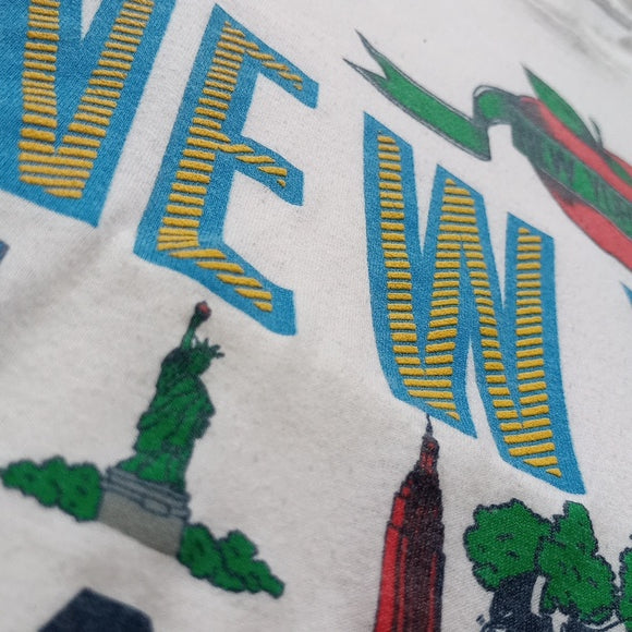 Vintage 1990 New York Manhattan Screen Stars Single Stitch T-Shirt