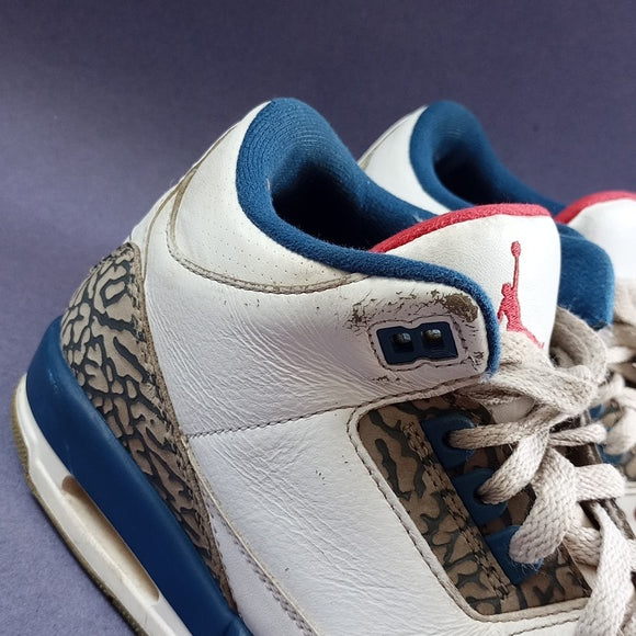 2016 Air Jordan 3 Retro OG BG 'True Blue' 2016 Nike 854261-106