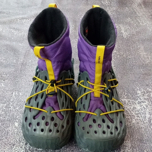 MERRELL CHARCOAL Hydro Moc AT Puff Mid CROC STYLE BOOTS Purple