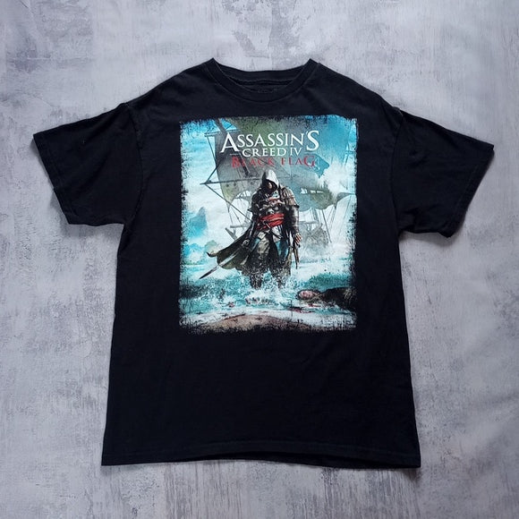2013 Assassins Creed IV Black Flag Graphic T-Shirt
