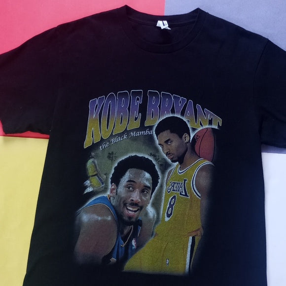 Kobe Bryant The Black Mamba Rap Style T-Shirt UNISEX