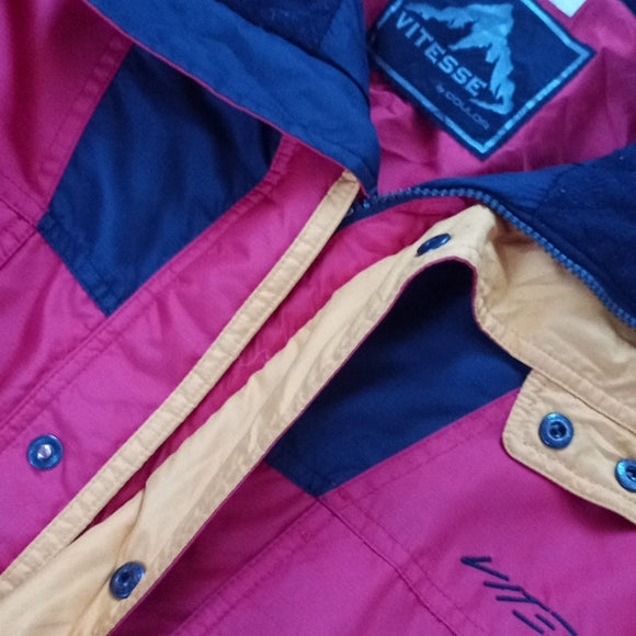 Vintage 90s Vitesse by Couloir Colour Block Winter Jacket