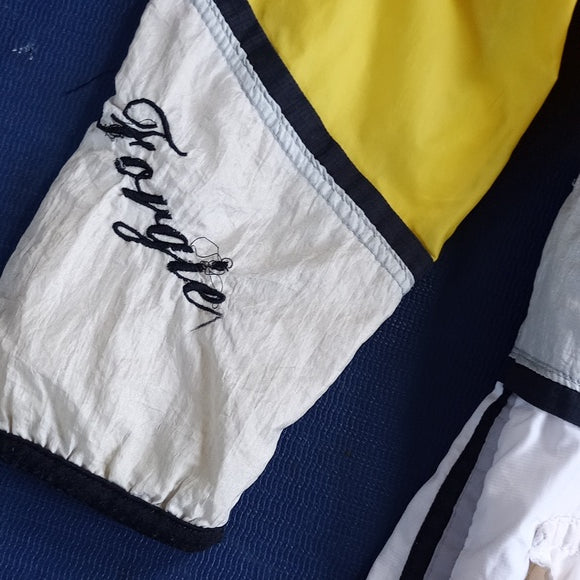 Vintage Harness Horse Racing Suit Jumpsuit Stars Super Dave Kyle Forgie