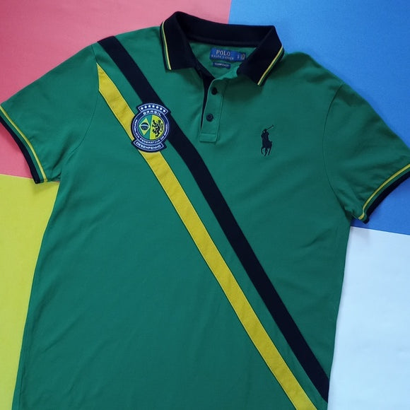 Polo By Ralph Lauren Brasil POLO RL Desempenho Polo T-Shirt Custom Slim fit