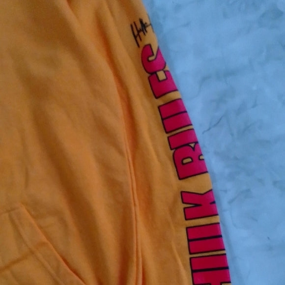 Men's Ripple Junction Gold Hulk Hogan Hulk Rules Fleece Pullover Hoodie