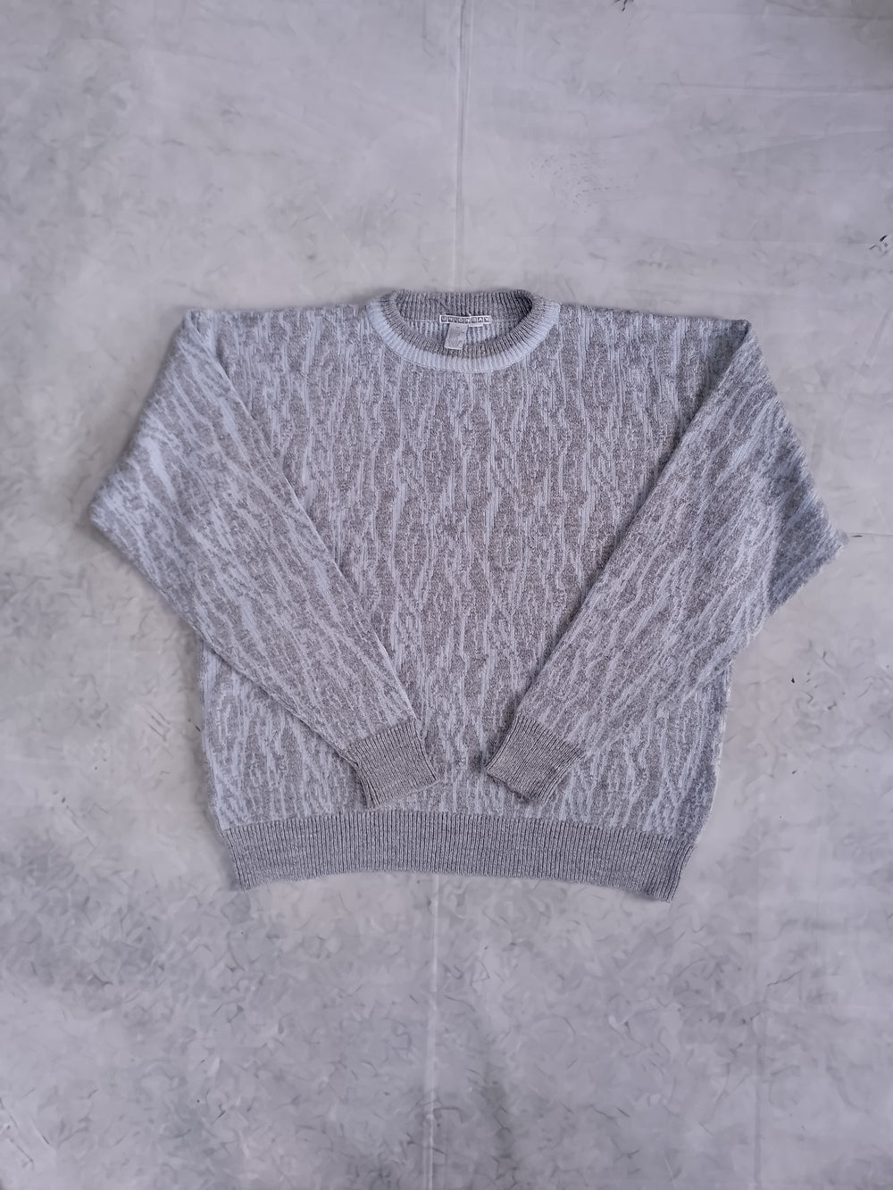 Vintage 90s Funky Ugly Dad Sweater UNIONBAY UNISEX Wool