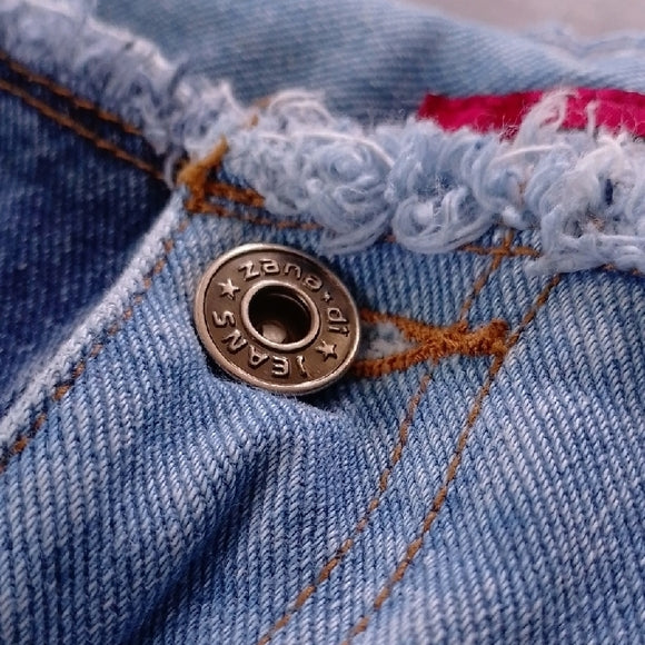 Vintage 90s Zana di Patchwork Denim Jeans