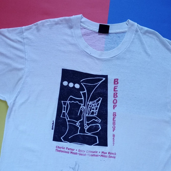 Vintage Jazz Bebop Bebop Dizzy Gillespie Miles Davis Charlie Parker Tee