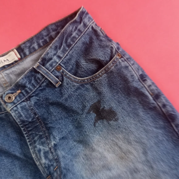 Vintage MADE IN CANADA IKEDA GENUINE CLASSIC Denim Jeans UNISEX DAD STYLE