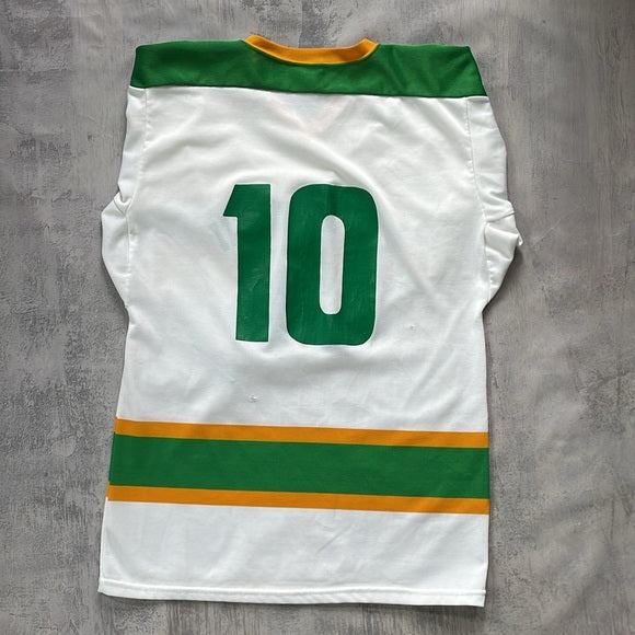 Vintage 90s CLANCY'S III Clover Leaf Hockey Jersey #10