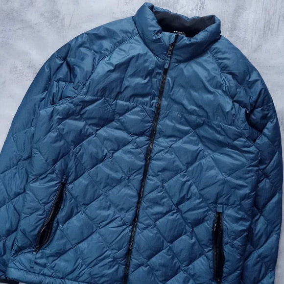 OAKLEY Puffer Goose Down Jacket BLUE