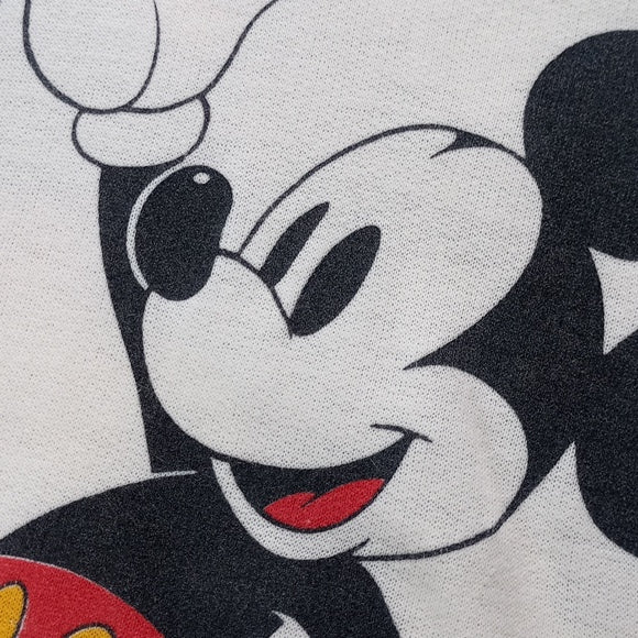 Vintage 90s Mickey Mouse Front and back Crewneck Sweater