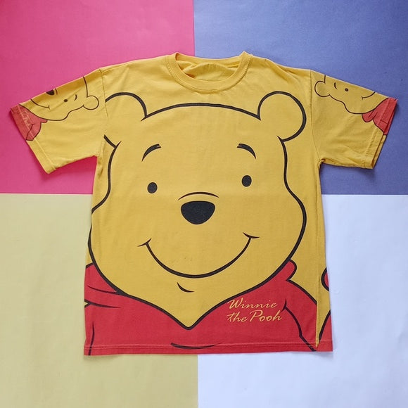 Winnie The Pooh Big Print All Over Graphic T-Shirt unisex