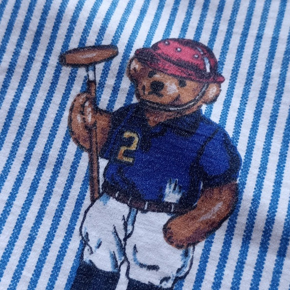 Vintage 90s Ralph Lauren Polo Bear Reworked Benny Shorts UNISEX ORIGINAL