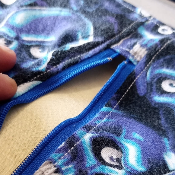 One-of-a-Kind Reworked Skullpile Crossbody Bag – Unisex
