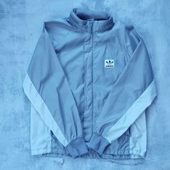VINTAGE 1970s Adidas Colour Block Two-Tone Windbreaker UNISEX