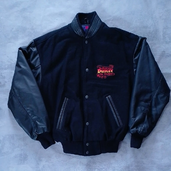 RARE Vintage 1990s The Adventures Of Dudley The Dragon Varsity Jacket
