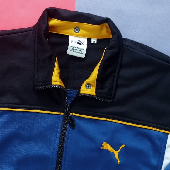 Vintage 90s PUMA Big Logo Track Style Jacket Unisex