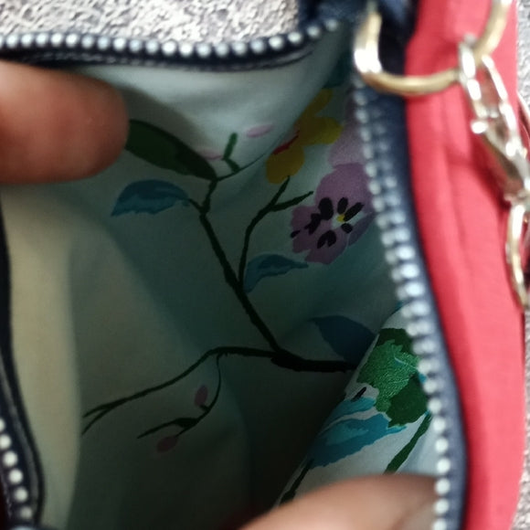 One-of-a-Kind Reworked Vintage Floral Crossbody Bag – Unisex