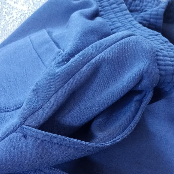 Vintage Cargo Pants Sweat Pants Blue UNISEX