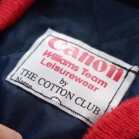 Vintage CANON WILLIAMS TEAM Varsity Jacket Leisurewear by The Cotton Club