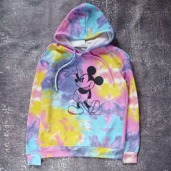 TIE DYE Colorful Mickey Mouse Hoodie