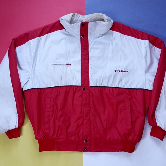 Vintage Exclusive Firestone PROMO Two-Tone Puffer Jacket