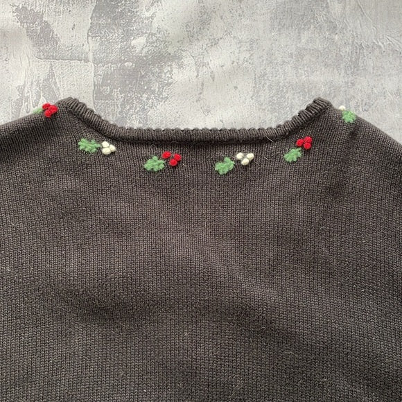 Vintage Ugly Dog Christmas Sweater