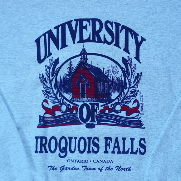 Vintage 90s University of Iroquois Falls Crewneck Sweater