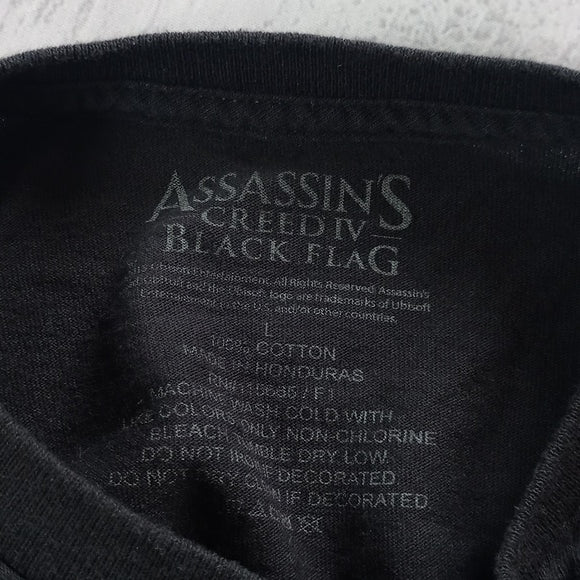 2013 Assassins Creed IV Black Flag Graphic T-Shirt